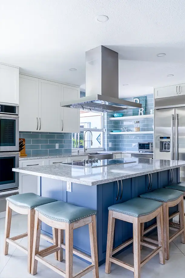 Custom South Florida home interior built by Knight Builders Corp.