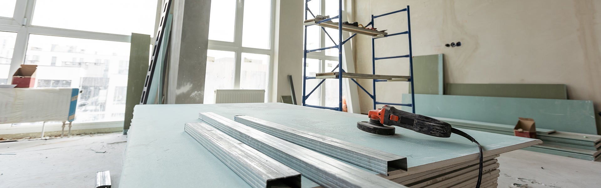 Commercial construction project managed by Knight Builders Corp.